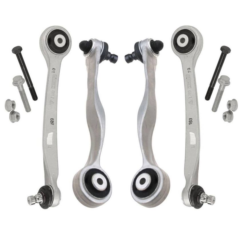 Audi VW Suspension Control Arm Kit - Front Upper (Forward and Rearward) 8E0407510P - Lemfoerder 3089380KIT